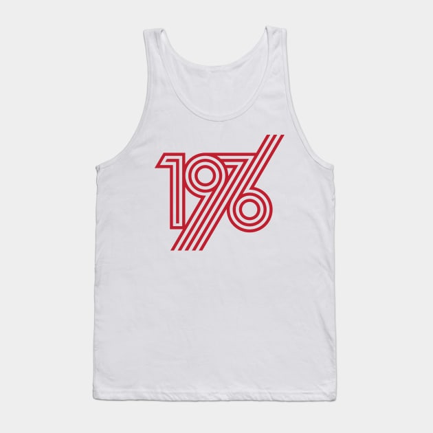 1976 style 70`s red line Tank Top by VyacheslavKolb